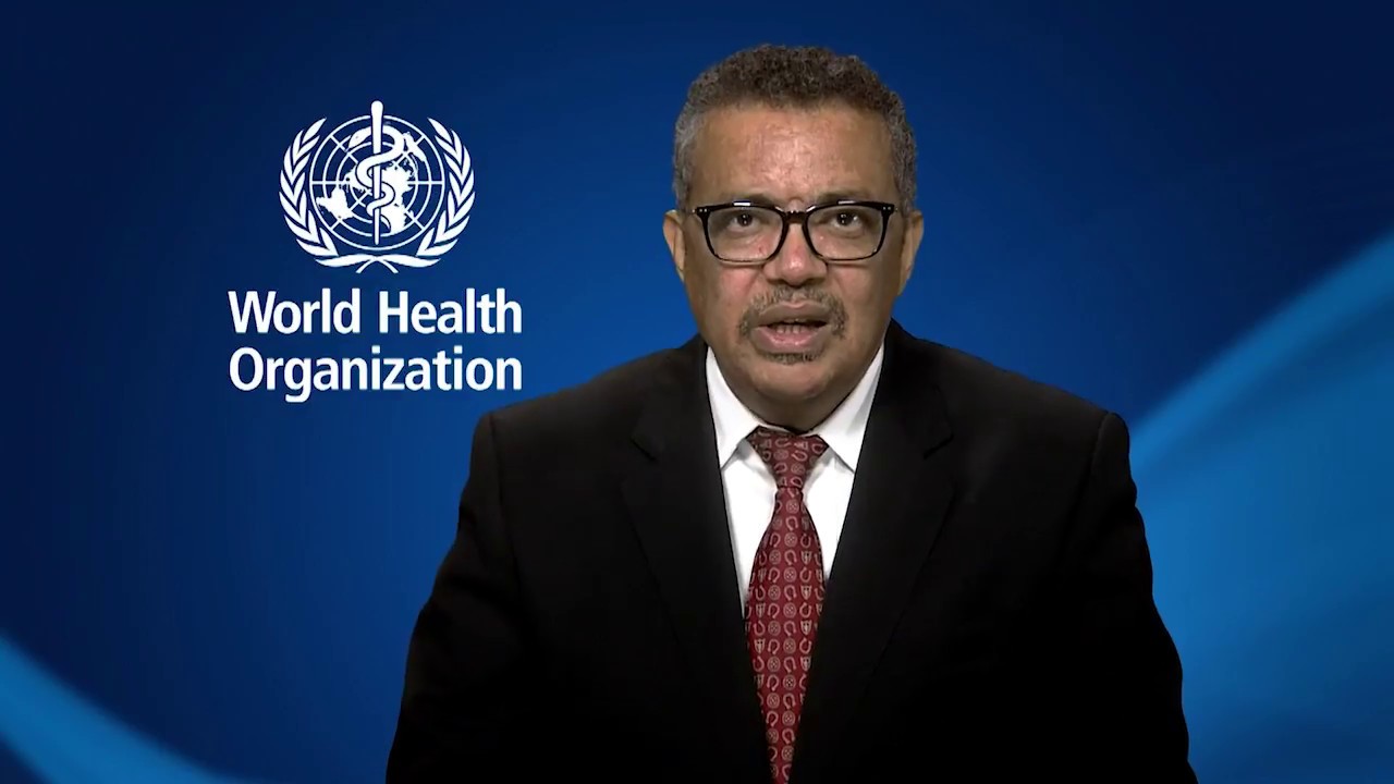 Sekretaris Jenderal Badan Kesehatan Dunia (WHO) Dr Tedros Adhanom Ghebreyesus
