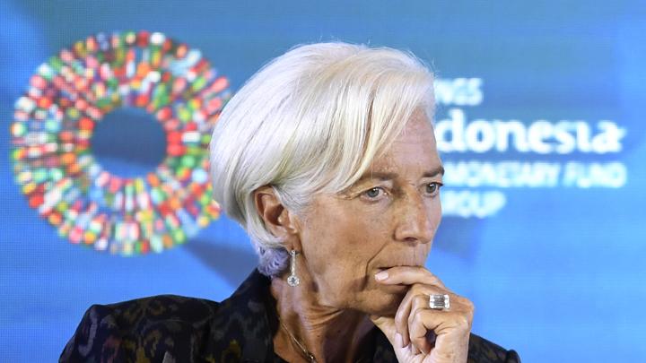 Direktur Pelaksana International Monetary Fund (IMF) Christine Lagarde