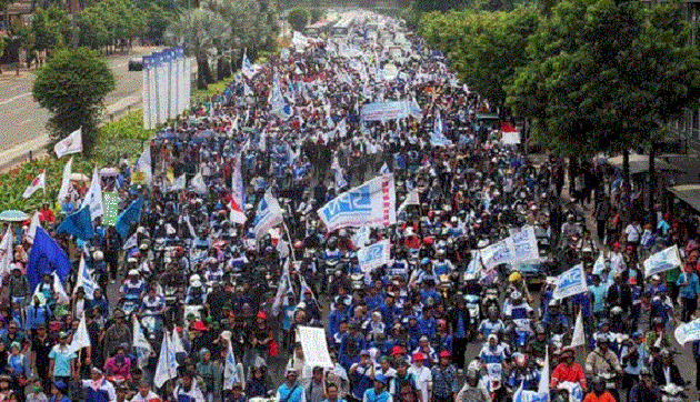 Buruh Tetap Demo Besar-besaran 30 April Kepung DPR
