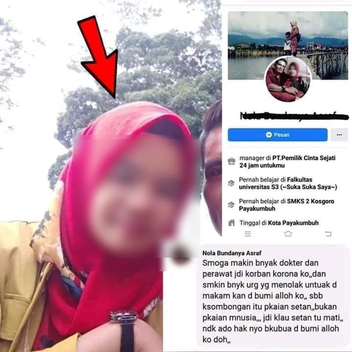 Posting Doakan Paramedis Kena Corona, Pemilik Akun FB Ini Ditangkap Polisi
