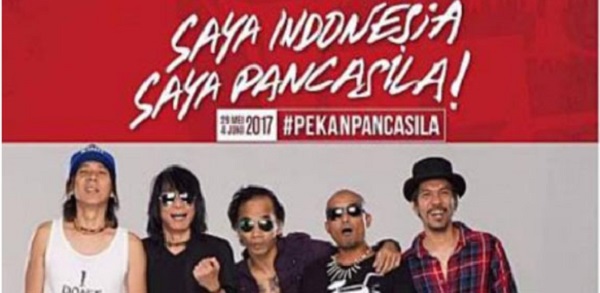 Poster 'Konser Saya Pancasila Saya Indonesia