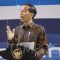 Presiden Joko Widodo alias Jokowi meresmikan Pembukaan Indonesia Banking Expo 2019 di Jakarta, Rabu, 6 November 2019. Dalam sambutannya, presiden menantang perbankan untuk membuka kantor cabang di wilayah yang belum banyak tersentuh jasa keuangan seperti di Wamena, Papua. (TEMPO/Subekti.)