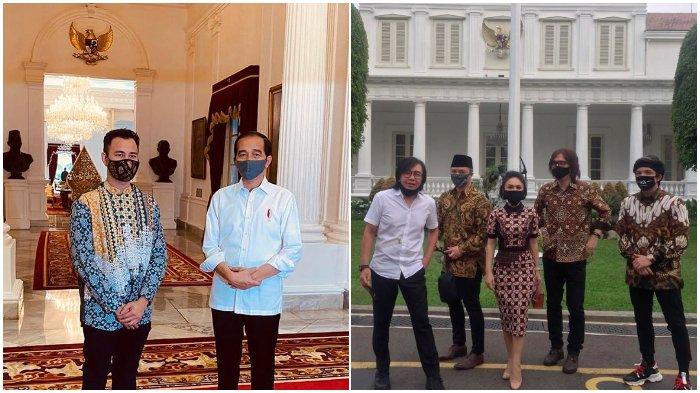 Jokowi Diskusikan Penanganan Covid-19 Bersama Sederet Artis Papan Atas Di Istana Negara