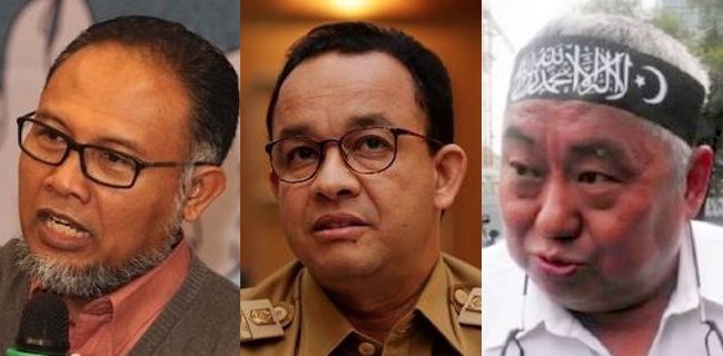 Bambang Widjojanto, Anies Baswedan, Lieus Sungkharisma/RMOL