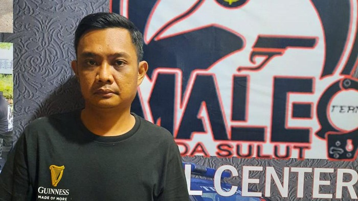 Polisi Tangkap Pelaku Penggelapan Motor di Manado Usai Jatuh dari Plafon