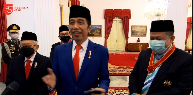 Jawab Polemik Penghargaan Fahri Hamzah Dan Fadli Zon, Jokowi: Inilah Indonesia