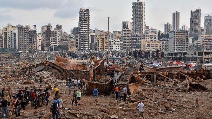 135 Orang Tewas Akibat Ledakan Dahsyat di Lebanon, 5.000 Terluka