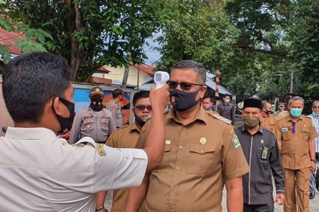 Wakil Bupati Pidie di Aceh Positif Corona: Masyarakat Jangan Takut Jalani Swab