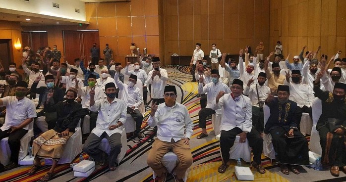 Machfud-Mujiaman Dapat Dukungan Forum Kiai Kampung Nusantara Surabaya