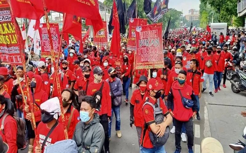 Massa Buruh Akan Kembali Gelar Demo Besok di Kemenaker