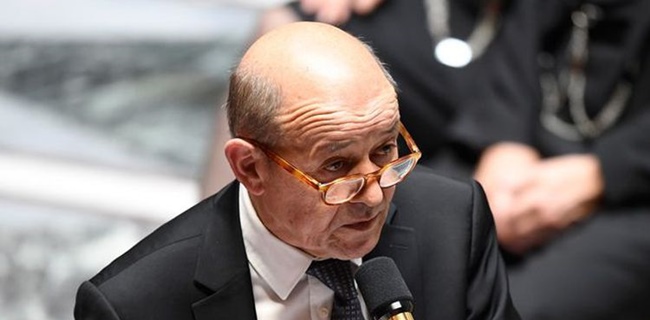 Menteri Luar Negeri Prancis Jean-Yves Le Drian