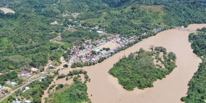 Innalillah, Banjir 2 Meter Rendam Kalimantan Utara, BPBD Waspada Bencana Susulan