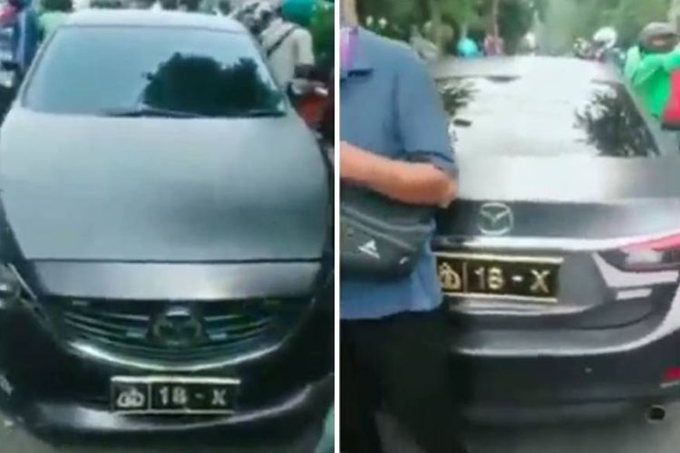 Viral Mobil Dinas Polisi Terobos Lampu Merah hingga Menabrak Pemotor di Surabaya, Ini Klarifikasi Humas Polda Jatim