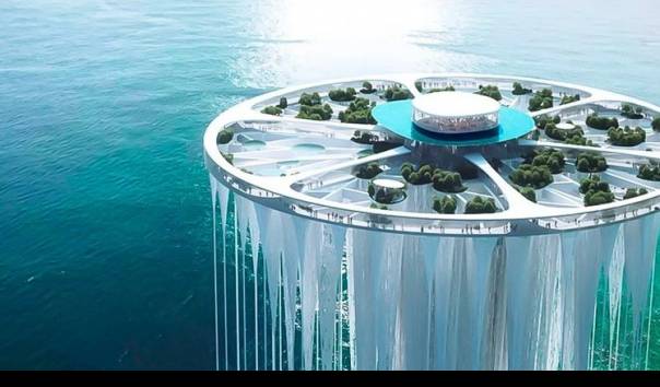 Wow, Rancang Menara Terapung di China, Arsitek Jepang Siap Manjakan Pengunjung