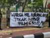 Spanduk Tolak Nonton Film G30S/PKI Bertebaran di Sawah Besar, Mengatasnamakan Warga