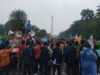 Tidak Goyah, Ratusan Mahasiswa Tetap Kritik Rezim Jokowi Meski Diguyur Hujan Deras