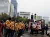 Aksi di Patung Kuda, BEM SI: 7 Tahun Pemerintahan Jokowi Memundurkan Indonesia