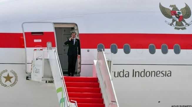 Pamit Meninggalkan Tanah Air, Presiden Jokowi Mohon Doa Seluruh Rakyat