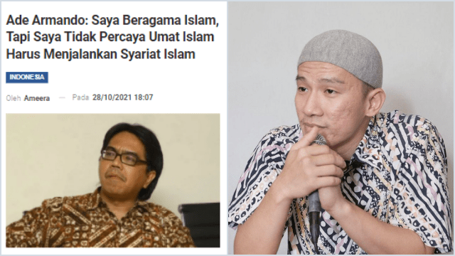 Ngaku Islam tapi Tak Percaya Syariat, Felix: Mungkin Dia Ngaku Laki-laki, tapi Nggak Mau Bersikap Laki-laki