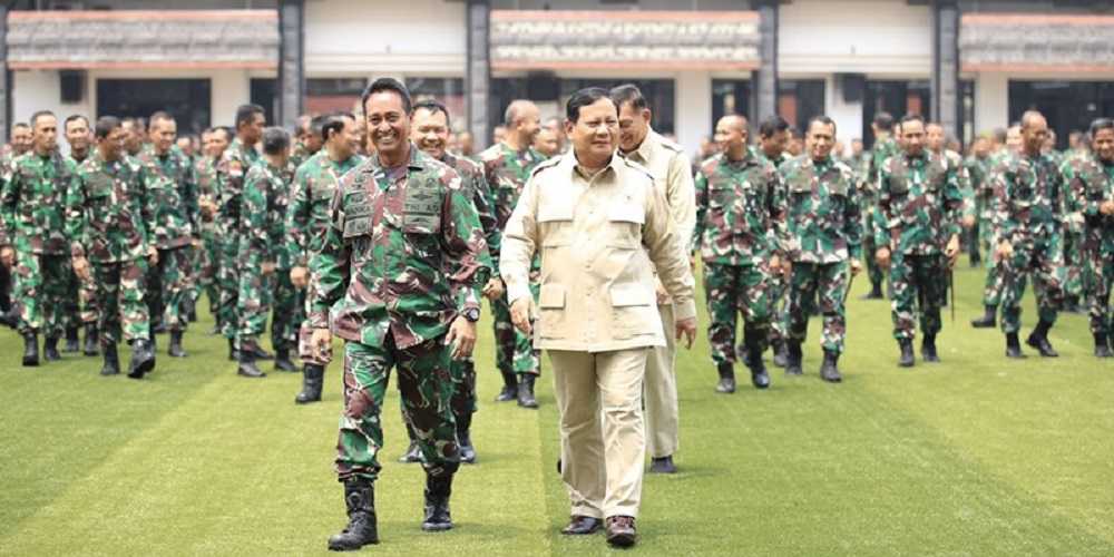 Prabowo Bertemu Andika Perkasa, Dua Jenderal yang Klop Banget
