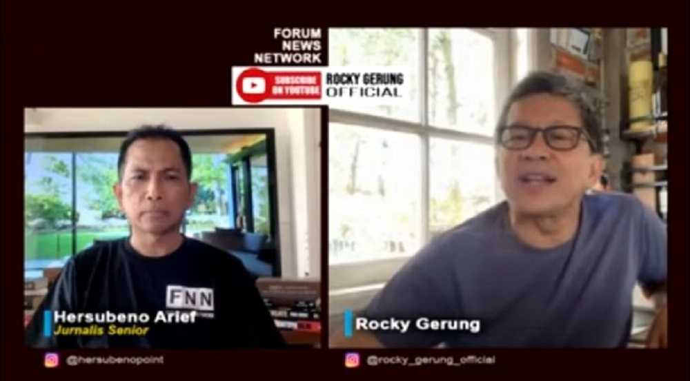 Singgung Menteri Jokowi Terlibat Bisnis PCR, Rocky Gerung: Kabinet Pencari Rente