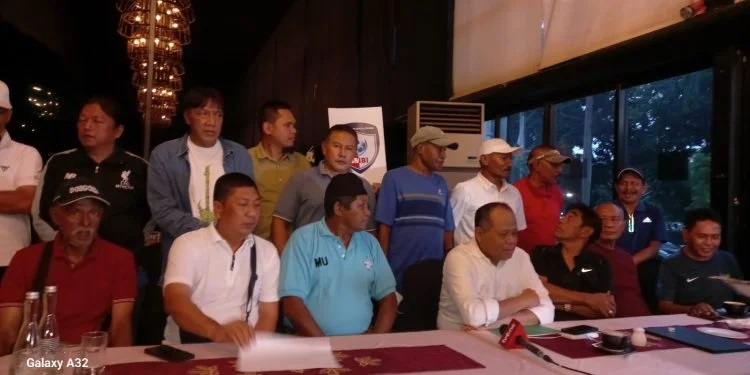 Pembentukan wadah Serikat Masyarakat Bola Indonesia di Senayan, Jakarta, Sabtu, 20 Mei 2023