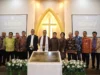 Anies Baswedan saat meresmikan salah satu Gereja di Jakarta.