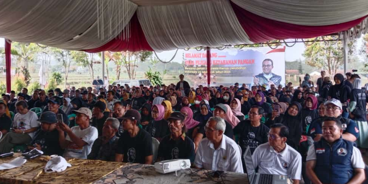 Ratusan Petani di Jawa Tengah Deklarasi Dukung Anies Baswedan Jadi Presiden 2024