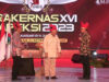 Menteri Pertahanan Prabowo Subianto turut hadir dalam acara Rakernas Apeksi/Repro