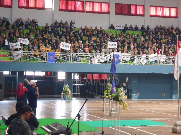 Buruh di Yogyakarta mendeklarasikan dukungan untuk Anies Baswedan sebagai presiden pada Pemilu 2024