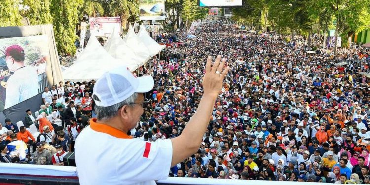 Presiden PKS Merinding Menyaksikan Jutaan Massa Sambut AMIN di Makassar