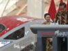 Jokowi Irit Bicara saat Ditanya APBN Jadi Jaminan Utang Kereta Cepat