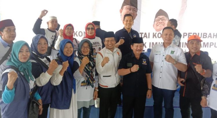Rengganies Lampung Senang, Relawan dan Partai Pengusung Mulai Satukan Kekuatan Menangkan AMIN