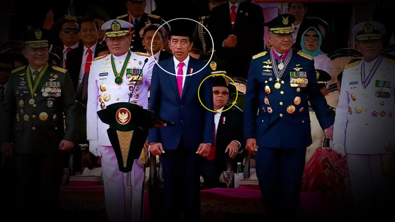 Wajah Aneh Presiden dan Wapres saat Anak Buah Jenderal TNI Dudung Muncul Joget Dangdut di Monas